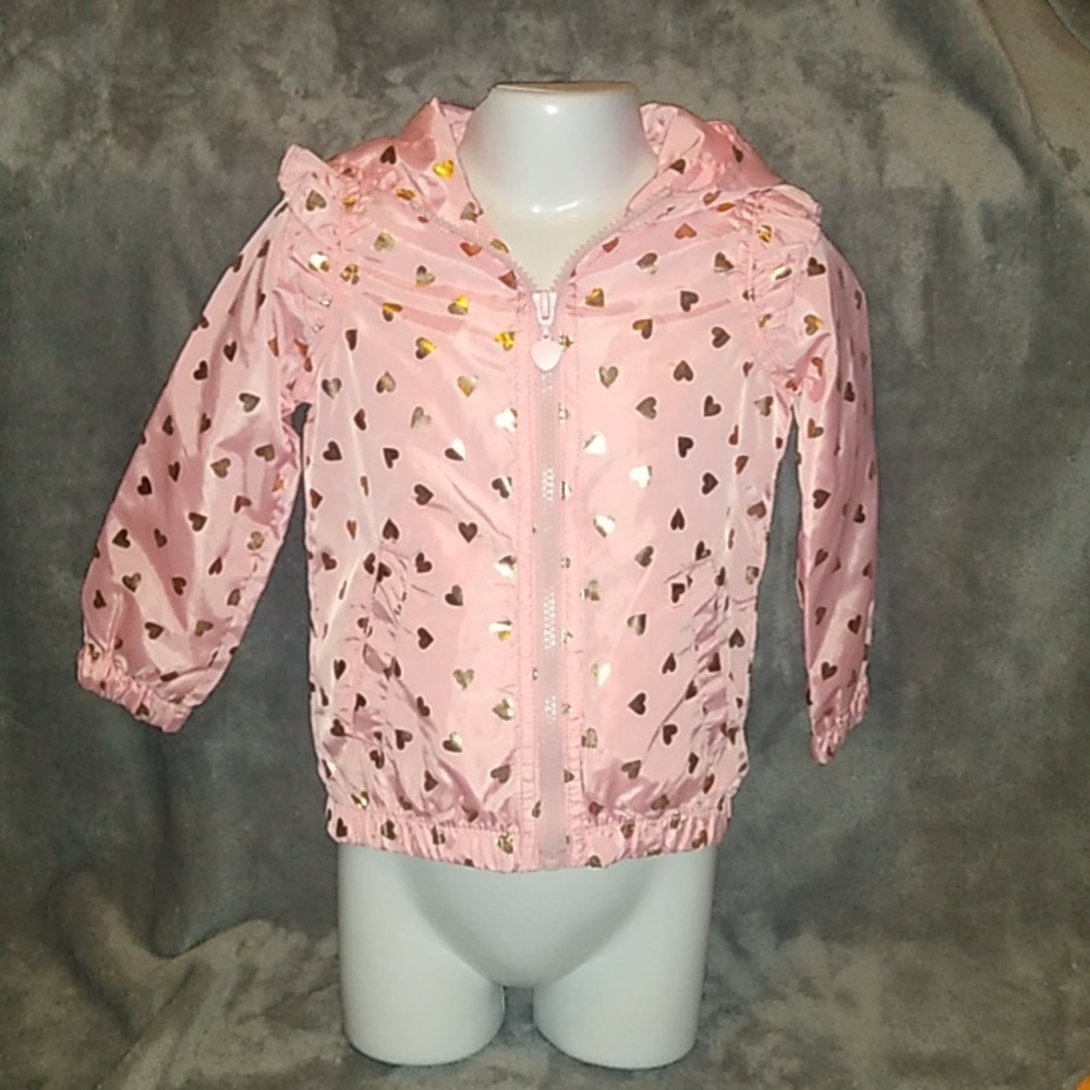 Lucky Penny Pink Raincoat